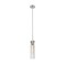 Z-Lite Beau Pendant, 1-Light, 4.75 In.W x 12.75 In.H, Brushed Nickel/Clear 740P-ROD-BN - alternate 7